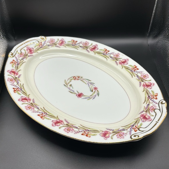 Vintage Aladdin "Garland" Small Serving Platter - Picture 2 of 4